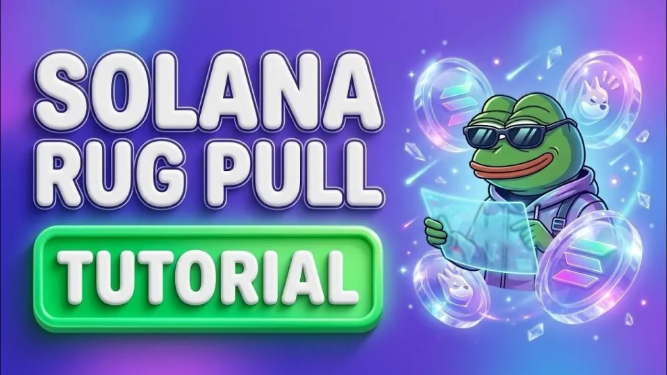 Rug Pull Explained with a Complete Guide to Launch Meme Coin on Solana